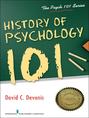 cover image of History of Psychology 101